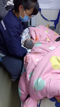 【一线急救纪实】孕妇急产  医护全力救治